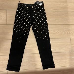 Brand New With Tags Dolce and Gabbana Rhinestone Jeans